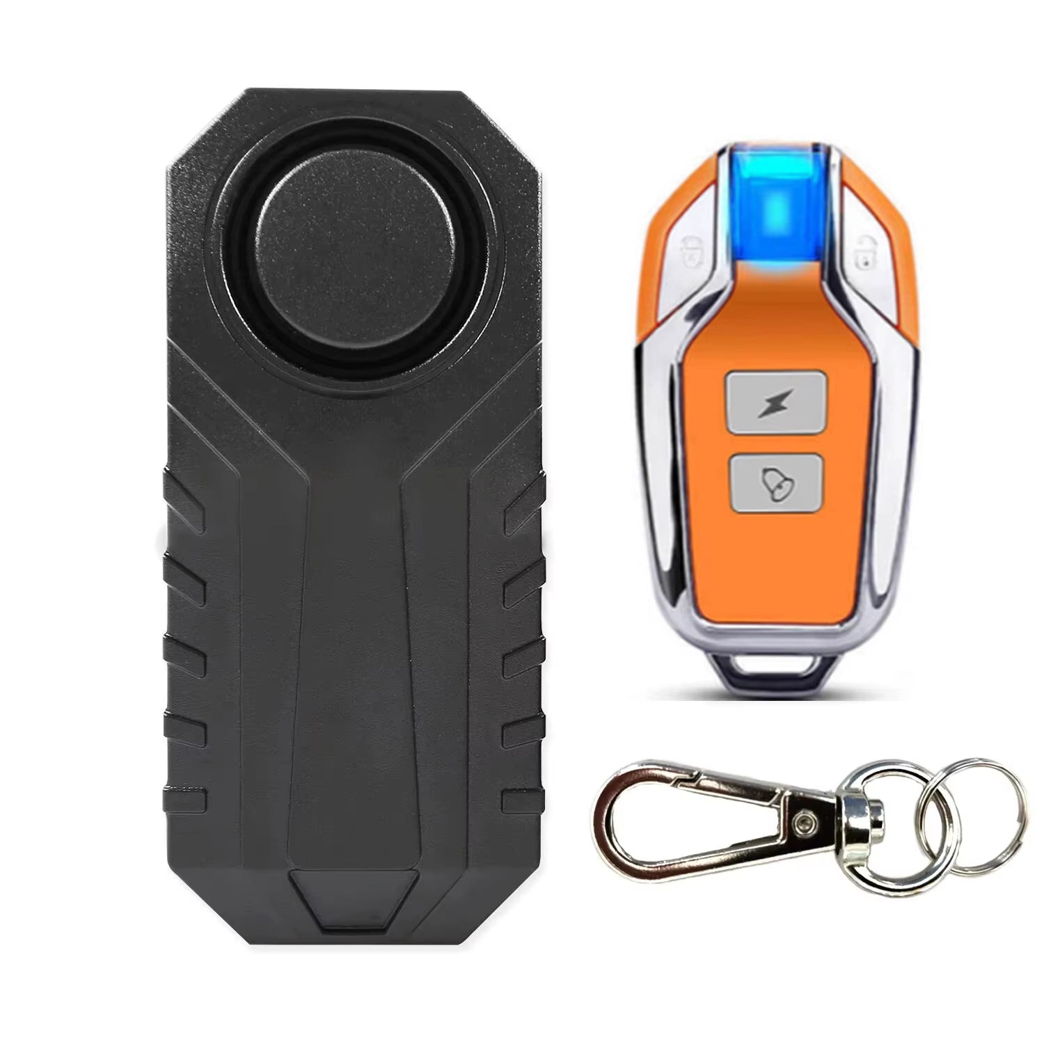 113Db Anti-Theft Bicycle Motorcycle Alarm Wireless Security Vibration Sensor Waterproof Electric Bike Alarm with Remote Control