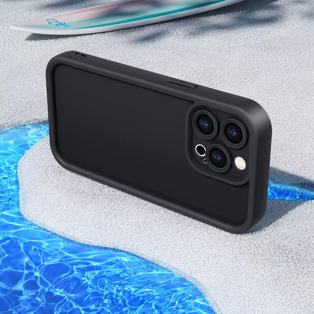 Thickened Liquid Silicone Case for iPhone 13, 14, 15, 16, 17 Pro Max - Shockproof Protection Cover